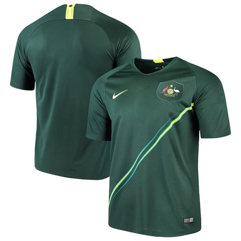 nike australia soccer team replica jersey|australian football jerseys.